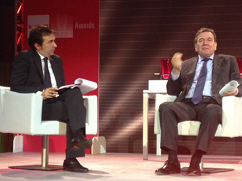 Intervista Cancelliere Schroder
